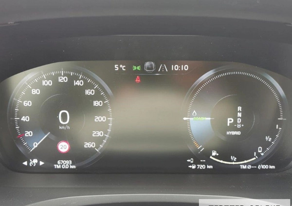 Volvo V60 cena 159900 przebieg: 67080, rok produkcji 2020 z Kościerzyna małe 529